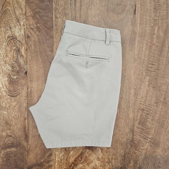 Bonobos Shorts Mens 31 Tan 5" Inseam Chino Zip Pocket Casual - Picture 2 of 7